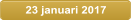 23 januari 2017