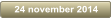 24 november 2014
