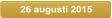 26 augusti 2015