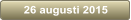 26 augusti 2015