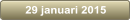 29 januari 2015