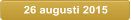 26 augusti 2015