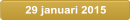29 januari 2015