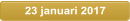 23 januari 2017