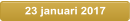 23 januari 2017