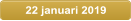 22 januari 2019