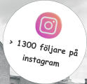 > 1300 följare på  instagram